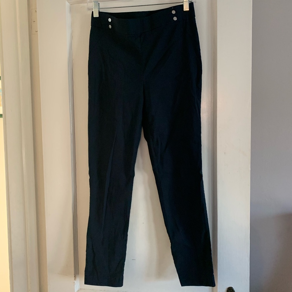 Navy stretch high waist legging